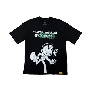 Y2K Tee gömlek erkek giyim t-shirt Streetwear yüksek kalite % 100% pamuk bu erkekler için çok fazla öksürük şurubu T shirt - Product Image 5