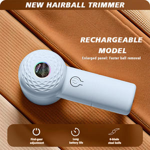 Tondeuse à bouloches électrique rechargeable par USB, lames en acier inoxydable, fonctionnement automatique, design portable pour les pulls en tricot - Product Image 4