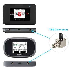 4G LTE Soft Whip External <b>TS9</b> <b>Antenna</b> For MiFi Mobile Hotspot Home Router Industrial Router - Product Image 5