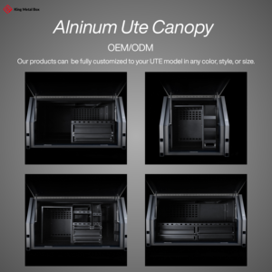 Cubierta de <span class=keywords><strong>Aluminio</strong></span> Resistente para Camioneta con Bandeja y <span class=keywords><strong>Caja</strong></span> de Herramientas - Ideal para Camionetas de Doble Cabina - Product Image 4