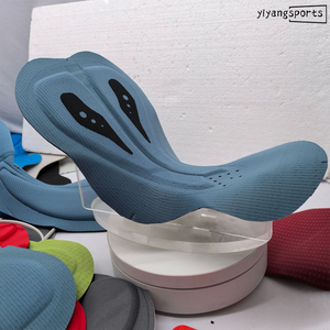 Accessoires vestimentaires : Coussinets en mousse perforée haute densité pour le cyclisme, coussinets en chamois italien pour shorts <span class=keywords><strong>de</strong></span> vélo - Product Image 3