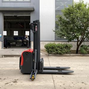 全地形パレットスタッカー工場直上半電気パレットスタッカーストラドル型電気パレットスタッカー - Product Image 3