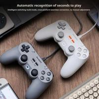 Manette Gamesir T3 Lite, effet Hall, taux de sondage de 1000 Hz, manette de jeu avec joystick pour PC/Steam/Switch, accessoires de jeu filaires