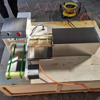 Nouvelle machine automatique à enfiler les brochettes pour usage commercial, outil rapide pour l'enfilage de la viande, équipement de barbecue avec garantie d'un an