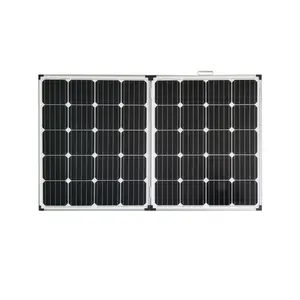 저렴한 휴대용 150W 접이식 태양 전지 패널 40 셀 Monocrystalline