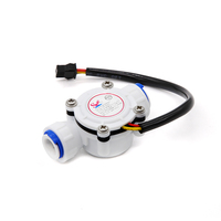 Compteur d'eau prépayé pour appartement avec capteur LCD-S + S301, débitmètre de liquide pour tuyau d'eau de 10 mm, débit 0,3-6 L/min