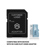 OEM Logo Speicherkarte 64 GB 128 GB 32GB 16GB 8GB SD Micro TF Karte 2GB 4GB Speicherkarte für Auto-Dashcam Überwachungskamera