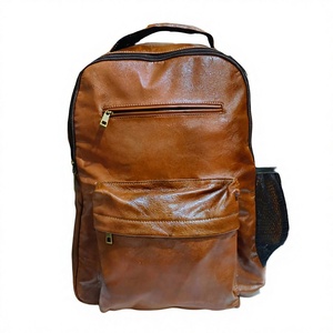 Wholesale Factory Direct Supplies Vintage Genuine Leather <b>Back</b> Bag New Arrival Top Selling Waterproof Zipper Party Casual - Product Image 3