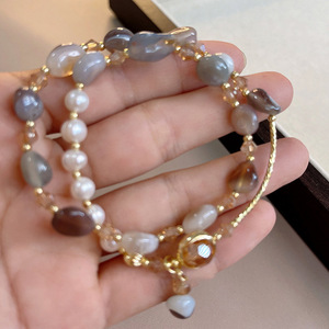 Bracelet Rhin Estone Temperament haut de gamme | Design rétro tout-match | Accessoires en gros - Product Image 3