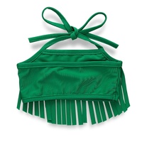 Nuevo Conjunto de Bikini de Verano para Bebés Niñas, Traje de Baño con Estampado de Frutas y Pañuelo para la Cabeza, 3 Piezas, Ropa de Playa, Traje de Baño Infantil