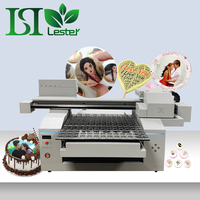 Mesin Pencetak Kue LSTA1-LT021 Food Grade dengan Tinta Edible untuk Cetak Kue Cokelat, Printer Makanan 3D yang Dapat Dimakan