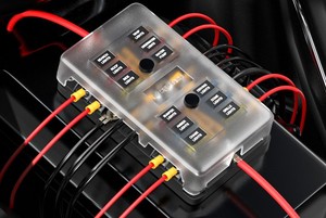 Bloque de Distribución de Fusibles de 100A, 8 Circuitos, 12 Vías, Montaje en Panel, Impermeable, a Prueba de Polvo, Portafusibles de Cuchilla ATC ATO para Automóvil, Caja de Fusibles para Auto de 12V - Product Image 6