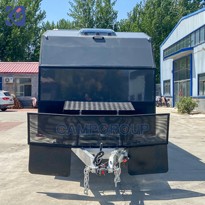 CAMPTRL Remorque de <span class=keywords><strong>camping</strong></span> personnalisable pour 4 personnes, en aluminium, tout-terrain, caravane, remorque de voyage pour le <span class=keywords><strong>camping</strong></span> hors route - Product Image 6