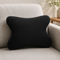 Coussin lombaire en mousse à mémoire de forme Butterfly pour chaises de bureau, coussin de soutien lombaire profilé, coussin lombaire pour chaises de bureau et de lecture