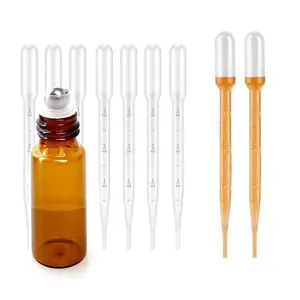 Pipetas de transferencia de plástico Pasteur desechables 5ml 10mL 1ml 3ml pipeta