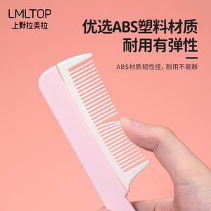 Peigne à cheveux LMLTOP SY1072, grand peigne de voyage portable en ABS pour les soins des cheveux - Product Image 4