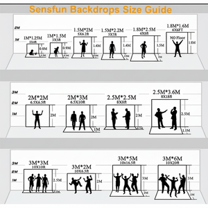 Sensfun 8x8ft vinyle mur floral nouveau-né fête d'anniversaire saint valentin rose bleu douche nuptiale mariage Photo arrière-plans - Product Image 1