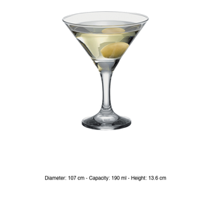 Copa de Vino Pasabahce, Modelo Bistrot Martini, 19 cl, Suministros para Restaurantes, Suministros para Bares, Venta al por Mayor - Product Image 3