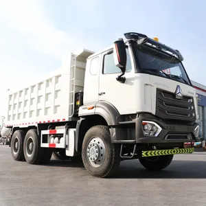 รถดัมพ์บรรทุกมือสอง Weichai 30T สำหรับก่อสร้างเหมือง Sinotruk HOWO-TX 375HP ยูโร2หนัก10ล้อ6x4 - Product Image 1