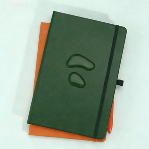 Libreta Corporativa de Negocios, Libreta de Cuero PU con Bolígrafo, Registro de Reuniones de Negocios, Exposiciones, con Logotipo Personalizado - Product Image 1
