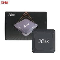 Boîtier multimédia Android 13.0 X98K 2026 avec processeur RK3528A, prise en charge du WiFi 6, BT 5.0, 8K, LAN 100M, H.265 HEVC, HDR10+