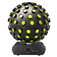 Projecteur de scène à LED RGBW matriciel 12W à commande DMX512, effet laser, corps en PC, indice de protection IP33, direct usine, pour club et discothèque