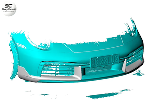 ตัวแยกกันชนหน้ากันคาร์บอนไฟเบอร์ช่องระบายอากาศใหม่สำหรับ<span class=keywords><strong>911</strong></span> 992 <span class=keywords><strong>Carrera</strong></span> 4 S 4 S Targa 4 S <span class=keywords><strong>2022</strong></span> 2019 - Product Image 3