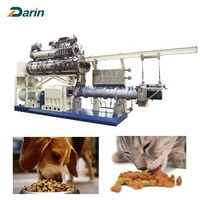 Máquina para Hacer Alimento Seco para Mascotas, Línea de Producción de Alimento para Perros y Gatos, Motor Siemens, Control PLC, Acero Inoxidable de Grado Alimenticio