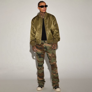 Gran oferta, chaqueta Bomber de vuelo para hombre, a prueba de viento, cálida para invierno, a prueba de viento, acolchada, fina, auténtica, Bomber de Huzaifa Products - Product Image 1