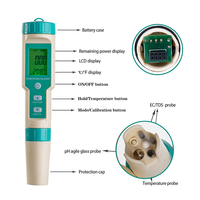 Hedao C-600 7 dans 1 ph-mètre d'eau qualité mètre ph/TDS/CE/ORP/numérique medidor de ppm mètre