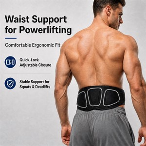 Custom Logo Fitness <strong>Belt</strong> for Men <strong>Women</strong> Sports Squat Hard Pull Bench Push <strong>Weightlifting</strong> Waist Training Support - Product Image 4