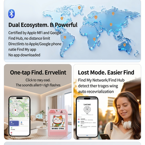 Localizzatore Smart per Animali Domestici con Display E Ink, Personalizzabile con Immagine, Sistema Dual, per Cani e Gatti (ODM/OEM) - Product Image 4
