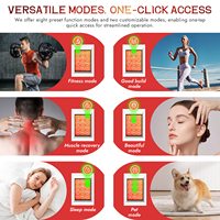 APTREDLIGHT-Paneles de terapia de luz roja infrarroja, dispositivo de terapia de luz roja LED de 6 longitudes de onda, cuerpo completo