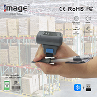 Escáner de Código de Barras Inalámbrico Mini W-320, Escáner de Anillo Portátil, Lector de Códigos QR 2D para Exteriores, Batería de 670mA