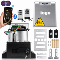 Kit d'ouvre-porte coulissant magnétique électrique 220V 370W 800Kg 1800Lbs avec contrôle Bluetooth et limiteur de portée