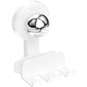Suction Cup Toothbrush Holder Wall Mounted No Drill Bathroom Electric Toothbrush Drainer Rectangular Easy To Clean - Product Image 5
