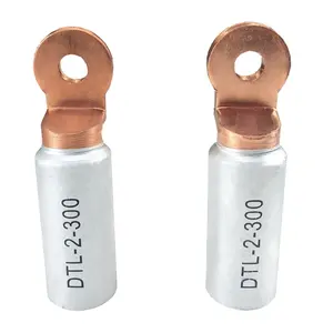 Chaer copper aluminum welding Class A cable terminal DTL-2-300 copper aluminum bimetal terminal block