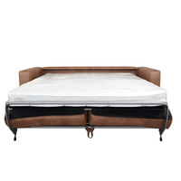 Sofá Cama Convertible Plegable Premium para Sala de Estar y Dormitorio Modernos, Sofá Cama Extraíble de Lujo con Colchón de Espuma Viscoelástica