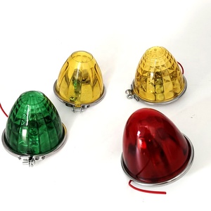 Luces Halógenas de 24V y 3 Pulgadas Tipo <span class=keywords><strong>Bala</strong></span> para Remolques, Camiones, Luces Laterales Tipo Colmena y Otros Accesorios de Iluminación para Automóviles - Product Image 3