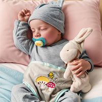 Babeside Adorables Poupées Souples Bébés Jouets pour Filles Princesse Enfant Mode Corps Entier Kit Poupée Réaliste Bébé Reborn