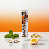 Support de Présentation Fixe pour Tubes de Suppléments pour Animaux de Compagnie, Idéal pour Supermarchés et Vente au Détail