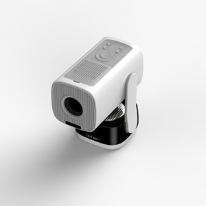 Proyector de Video para Fiestas con Enfoque Automático, Keystone, Películas 4K, WiFi 5G 6, Resolución Nativa 1080P Full HD, Android 13, Cine en Casa, KTV, Luz RGB, HDR - Product Image 1