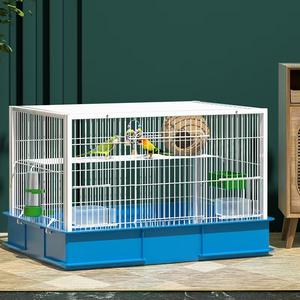 Geniş Demir Tel Kare Boru Kuş Kafesi, Muhabbet Kuşu, Myna Papağanı Yetiştirme, Dış Mekan İzleme, XL-Ekstra Büyük Ev Evcil Hayvan Yaşam Alanı - Product Image 1