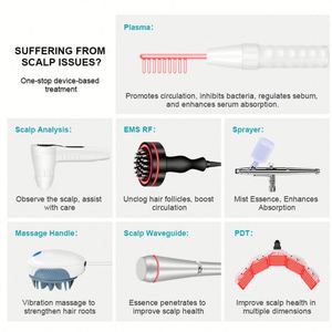 The New <b>Scalp</b> Analyzer Offers Hair Growth <b>Massage</b> and a Comfortable Application, Making It Suitable for Beauty Salons. - Product Image 3