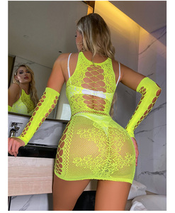 Lencería Sexy con Mangas de Mariposa, Traje de Vestir, Modelo Tokio, Lencería Transparente para Mujer, Babydoll - Product Image 2