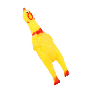 Pollo chillón divertido, pollo chillón extraño, juguete sonoro para mascotas, pollo que grita, venta al por mayor de fábrica para vendedores callejeros - Product Image 5