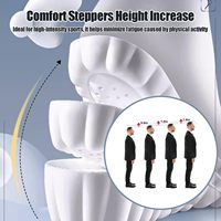 Plantillas para Zapatos OEM 4D Cloud Comfort para Aumentar la Altura, para Hombre y Mujer, Espuma Viscoelástica Suave, Lavables, Duraderas, Amortiguadoras, Transpirables, Ajuste Perfecto