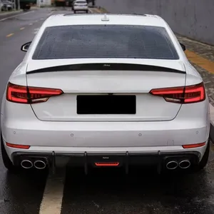 Diffuseur de pare-chocs arrière pour Audi B9 Sline Sport 2017 2018 2019 berline 4 portes, accessoires de tuning auto - Product Image 4