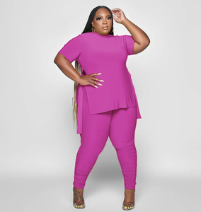 <strong>Plus</strong> <strong>Size</strong> 4xl 5xl Custom <strong>Women</strong> <strong>Clothing</strong> 2 Piece Set Outfits Top Summer Fashion Streetwear Wholesale Dropshipping <strong>Women</strong> Suits - Product Image 2