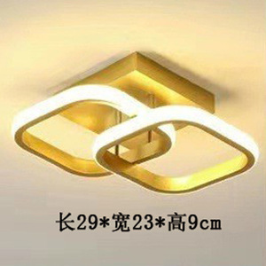 Bắc Âu Hành Lang <span class=keywords><strong>LED</strong></span> Ánh Sáng Cho Ban Công Đơn Giản Cá Nhân Mini Sắt Acrylic Cho Tủ Quần Áo Phòng Khách Lối Vào Cho Cross-Biên Giới - Product Image 6